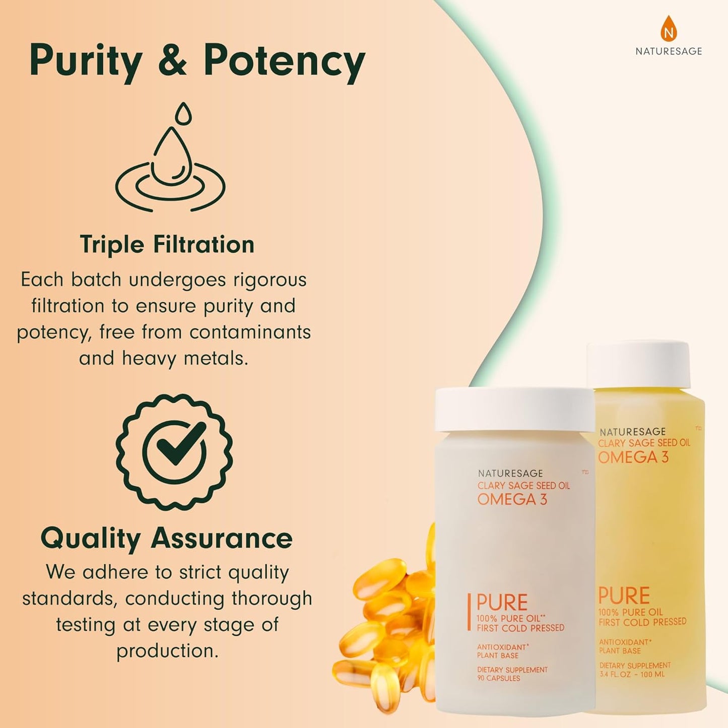Pure Omega 3 Capsules
