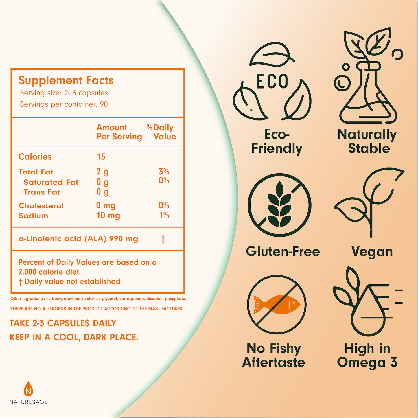 Supplement Facts table